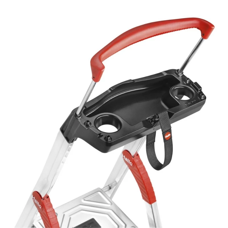 HAILO L85 ComfortLine alumiini 4-portaiset kotitaloustikkaat