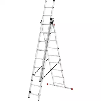 HAILO ProfiStep Combi tikkaat alumiini 3x9 askelmaa