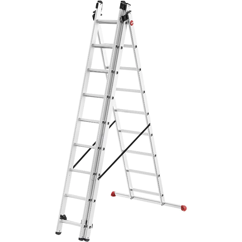 HAILO ProfiStep Combi tikkaat alumiini 3x9 askelmaa