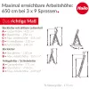 HAILO ProfiStep Combi tikkaat alumiini 3x9 askelmaa