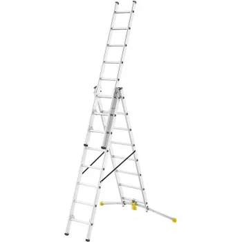 HAILO yhdistelmätikkaat HobbyLOT alumiini 2x8 + 1x9 askelmaa