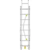 HAILO yhdistelmätikkaat HobbyLOT alumiini 2x8 + 1x9 askelmaa