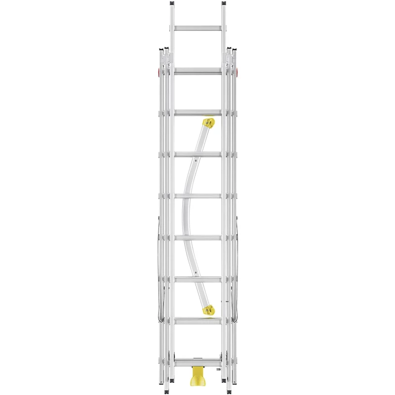 HAILO yhdistelmätikkaat HobbyLOT alumiini 2x8 + 1x9 askelmaa