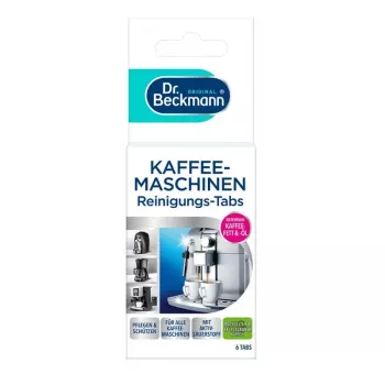 DR.BECKMANN kahvinkeittimen puhdistustabletit 6g (6 kpl:n pakkaus) Bosch Tassimo -laitteisiin