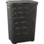 Curver Style 60L pyykkilaatikko tummanharmaa