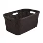 CURVER pyykkikori Style 45L 59,2 x 38 x 27 cm tummanruskea