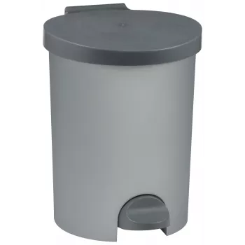 CURVER poljinroskis 15L ruostumaton teräs hopea Soft-Close suorakaiteen muotoinen
