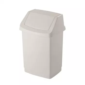 CURVER Click-it 50L poljinroskis, valkoinen, 38,5x33,5x63,5 cm