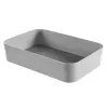 CURVER Infinity Recycled XL säilytyskori 23x15x5 cm harmaa