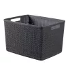 CURVER kori Jute L 20L 36x28x23cm tummanharmaa