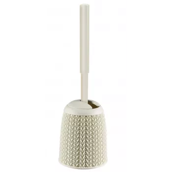 CURVER Knit wc-harja ja pidike, valkoinen, Ø14x43 cm