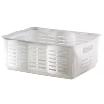 Curver Alfa L säilytyskori 40,6 x 30,4 x 15,6 cm läpinäkyvä