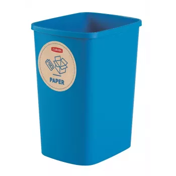 Curver Deco Flip Bin kierrätysastiasarja 3x10L sininen vihreä keltainen