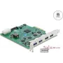 Delock PCI Express x4 -kortti 4 x USB 5 Gbps USB Type-A nelikanava