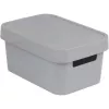 CURVER Infinity Recycled 4,5L säilytyslaatikko 27x19x12 cm harmaa