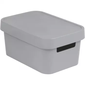 CURVER Infinity Recycled 4,5L säilytyslaatikko 27x19x12 cm harmaa