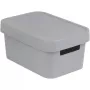 CURVER Infinity Recycled 4,5L säilytyslaatikko 27x19x12 cm harmaa