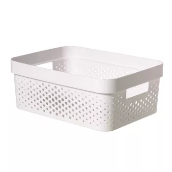 CURVER Box Infinity Recycled 11L 36x27x14cm valkoinen