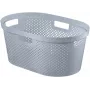 CURVER Infinity kierrätyspyykkikori 40L 59x39x27cm harmaa