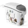 CURVER Pets Life koiranruoan säilytysastia 6 kg 15L 23x50x36 cm