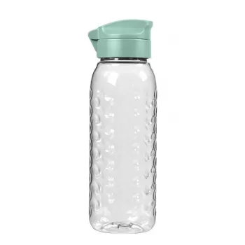 CURVER Dots pullo 0,45L läpinäkyvä/vihreä