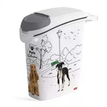 CURVER Pets Life koiranruoan säilytysastia 10kg 23L ilmatiivis muovi