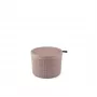 CURVER Jute pyöreä säilytyskori kannella 2L vaaleanpunainen 17x13cm