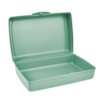 KEEEPER click-box maxi 3,7L elintarvikkeiden säilytysastia Luca, vihreä, suorakaiteen muotoinen, ilmatiivis ja vuotamaton
