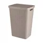 CURVER Jute-pyykkiarkku 58L 43x34x60cm beige