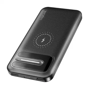 LogiLink PA0343RF langaton virtapankki 10000 mAh musta