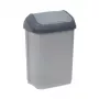 KEEEPER Swantje 10L roskis kääntökannella, vaaleanharmaa, 25,5x19x38cm
