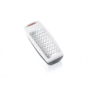 LEIFHEIT parmesaanijuustoraastin Rotary hieno ruostumaton teräs rumpu valkoinen harmaa manuaalinen