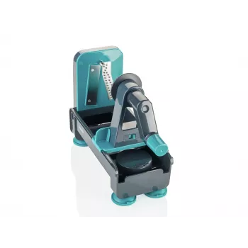 LEIFHEIT Table Scroll Cutter seinään asennettava kelmu- ja tuorekelmuannostelija, valkoinen