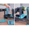 LEIFHEIT Table Scroll Cutter seinään asennettava kelmu- ja tuorekelmuannostelija, valkoinen