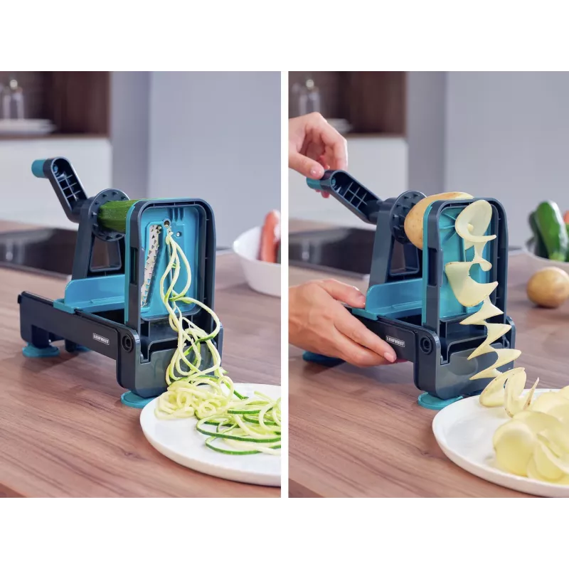 LEIFHEIT Table Scroll Cutter seinään asennettava kelmu- ja tuorekelmuannostelija, valkoinen