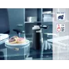 LEIFHEIT Thermo Mug Flip 350 ml musta tyhjiöeristetty matkamuki flip-top-kannella