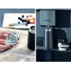 LEIFHEIT Thermo Mug Flip 350 ml musta tyhjiöeristetty matkamuki flip-top-kannella