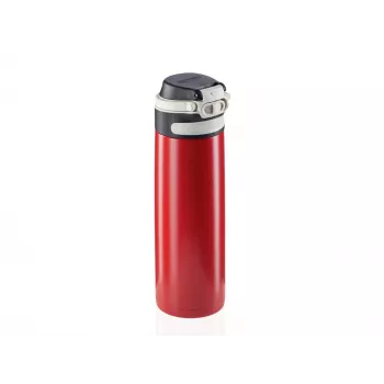 LEIFHEIT Thermo Mug Flip 600 ml punainen