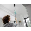 LEIFHEIT Superduster XL Pro Reach -sarja – 56 cm sähköstaattinen pölymopin pää 43 cm varrella