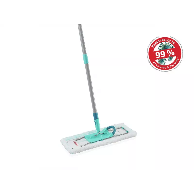 LEIFHEIT Profi XL Micro Duo 42 cm lattianpesin taitettavalla varrella