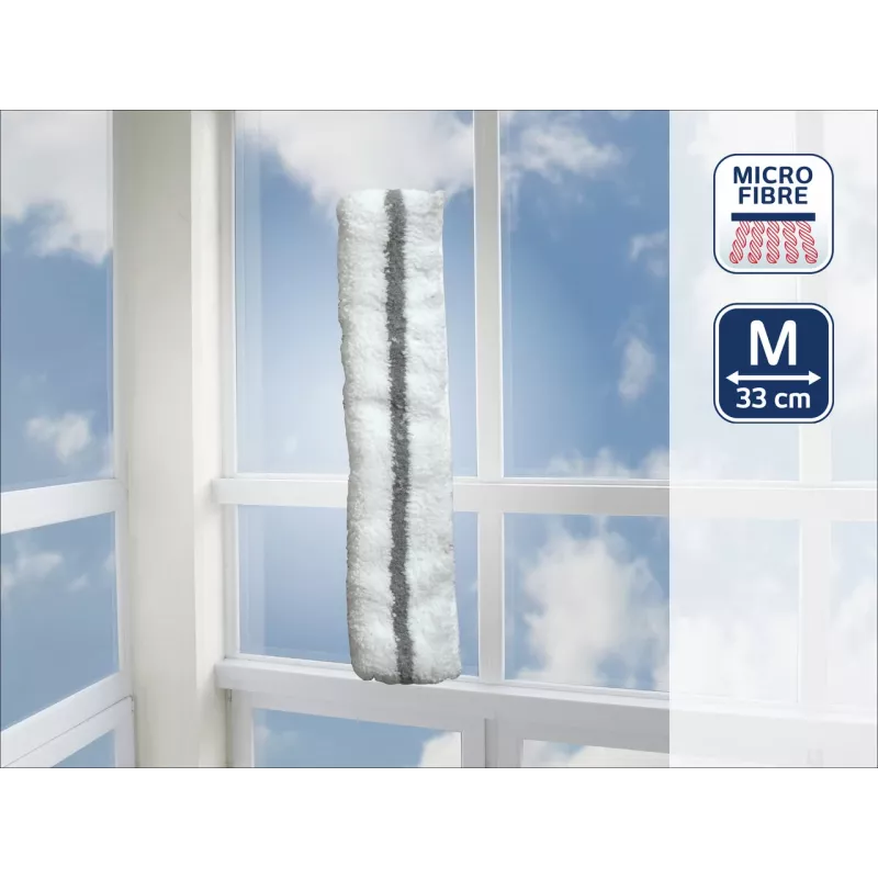 LEIFHEIT varaosakumihuuli Classic-ikkunalastaan, 33 cm, musta