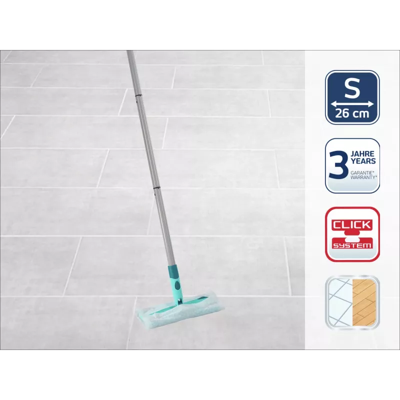LEIFHEIT Clean & Away S -lattianharja varrellisena, 26 cm