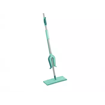 LEIFHEIT Picobello M Micro Duo -lattianpesin teleskooppivarrella, 33 cm puhdistusleveys, vihreä/valkoinen