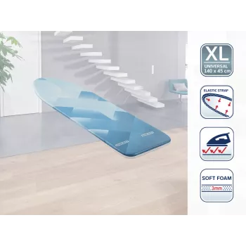 LEIFHEIT silityslautan päällinen Heat Reflecta Universal 140x45 cm