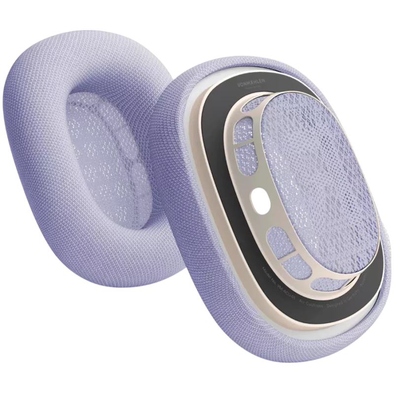 VONMÄHLEN ilmatyynyt AirPods Max -kuulokkeille, violetti