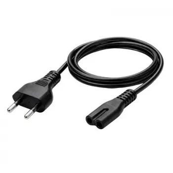 MediaRange MRCS346 IEC-verkkojohto 1,5m euro-pistoke - C7 Figure-8 musta