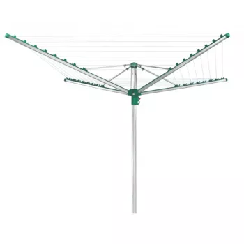 LEIFHEIT Linomatic 400 Easy pyykkikaruselli 40 m, alumiini, hopea/sininen