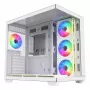 FSP Fortron M341-WA Mid-Tower PC-kotelo karkaistulla lasilla ja 4 ARGB-tuulettimella