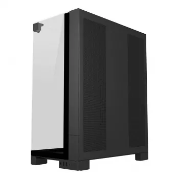 FSP U691-BP Ultra Tower E-ATX -tietokonekotelo, ilman virtalähdettä, musta