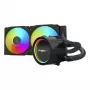 FSP AE24-B 240 mm ARGB All-in-One -nestejäähdytin prosessorille, LGA1851/AM5, musta